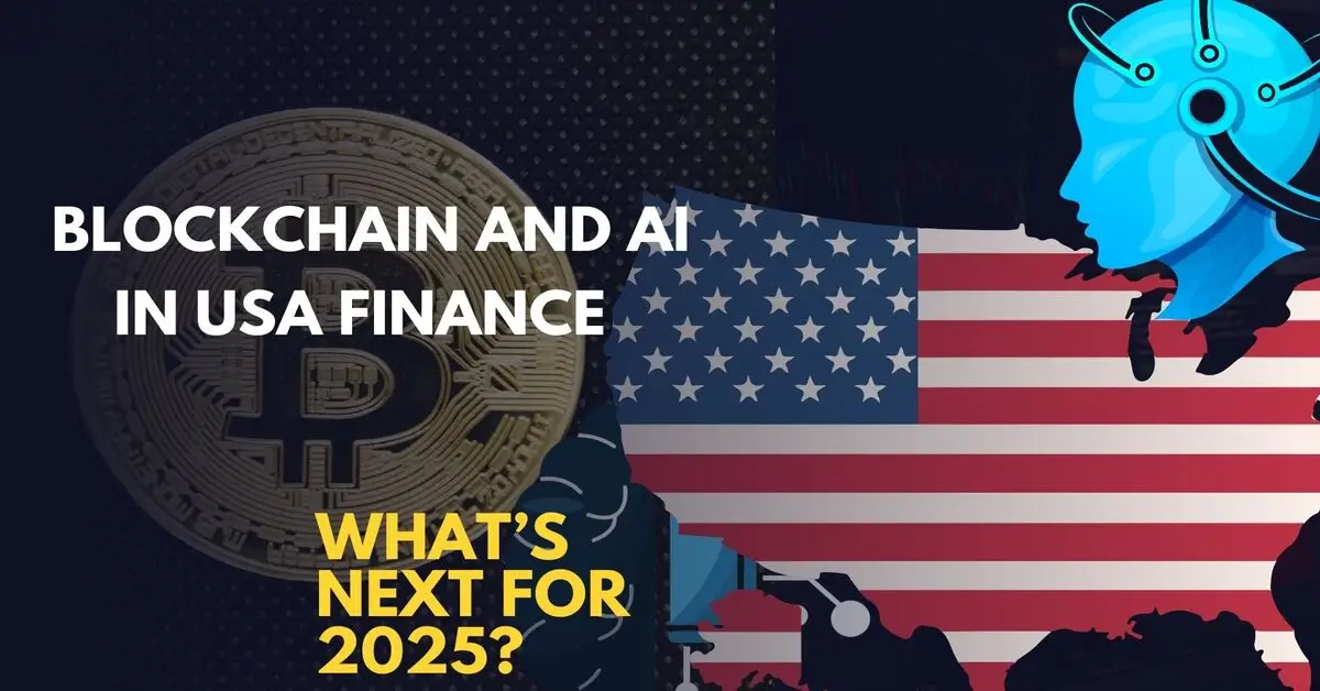 Blockchain and AI transforming the USA finance sector with automation and security